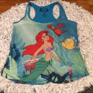 The Little Mermaid tank